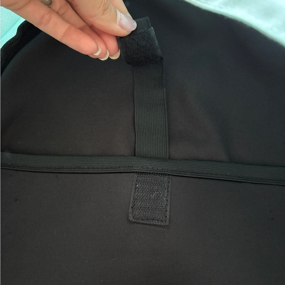 PINK Victoria's Secret Teal and Black Bag with Modern Design - Picture 7 of 16